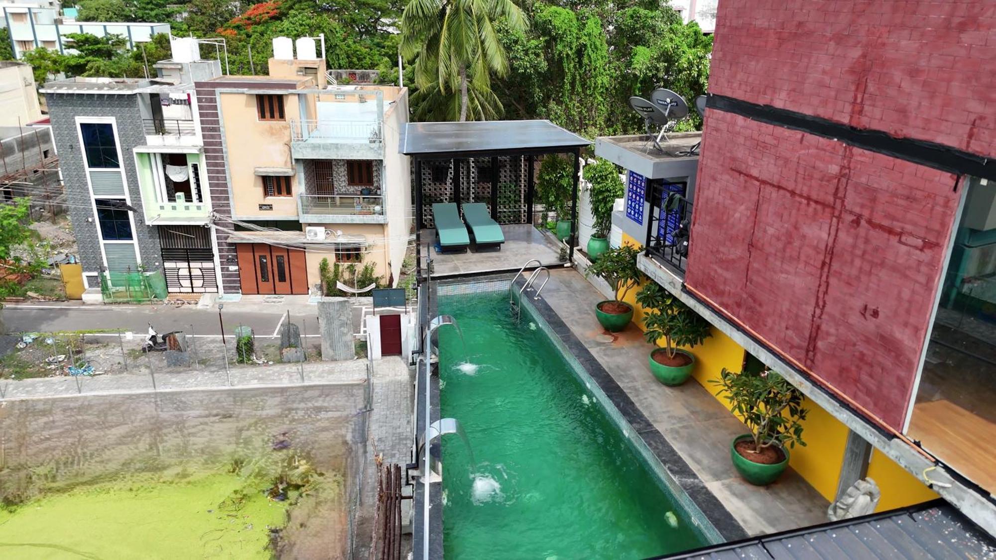 Villa Ecotiva Pondicherry Exterior foto
